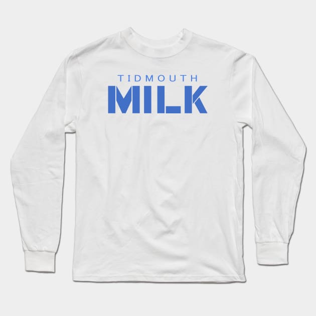 Tidmouth Milk Wagon Long Sleeve T-Shirt by corzamoon